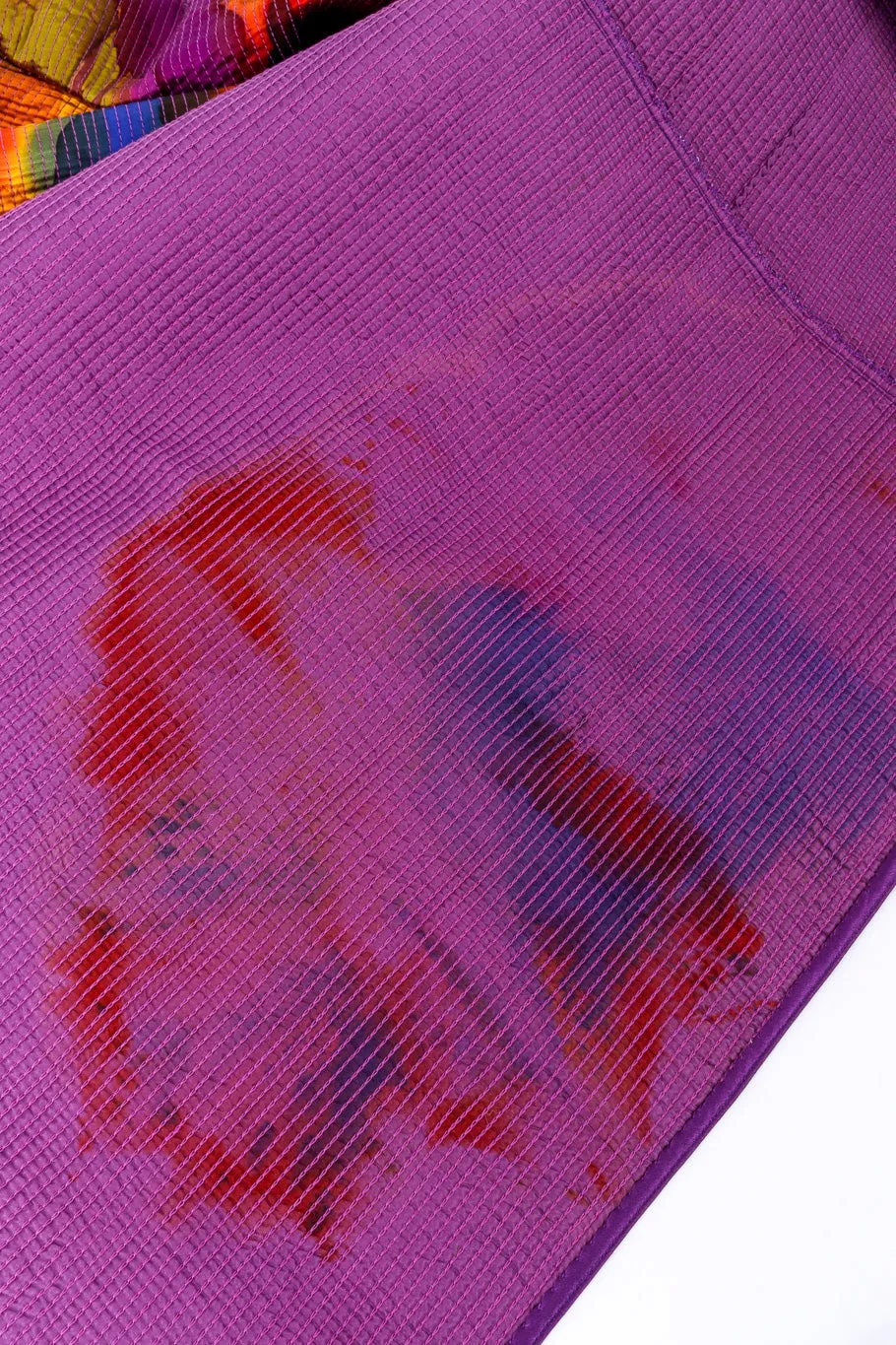 Quilted Silk Splotch Jacket