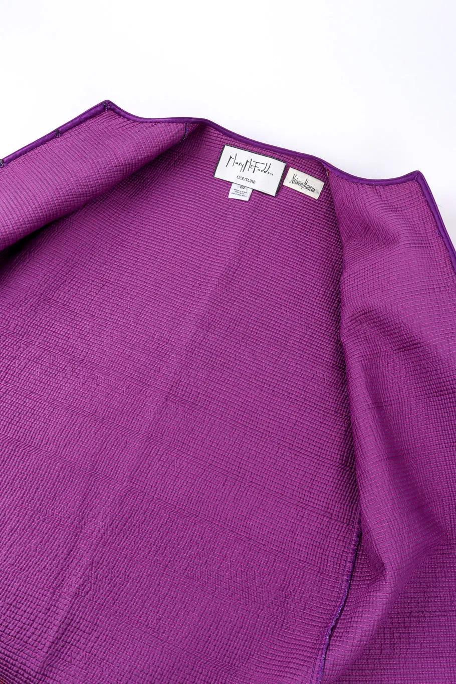 Quilted Silk Splotch Jacket