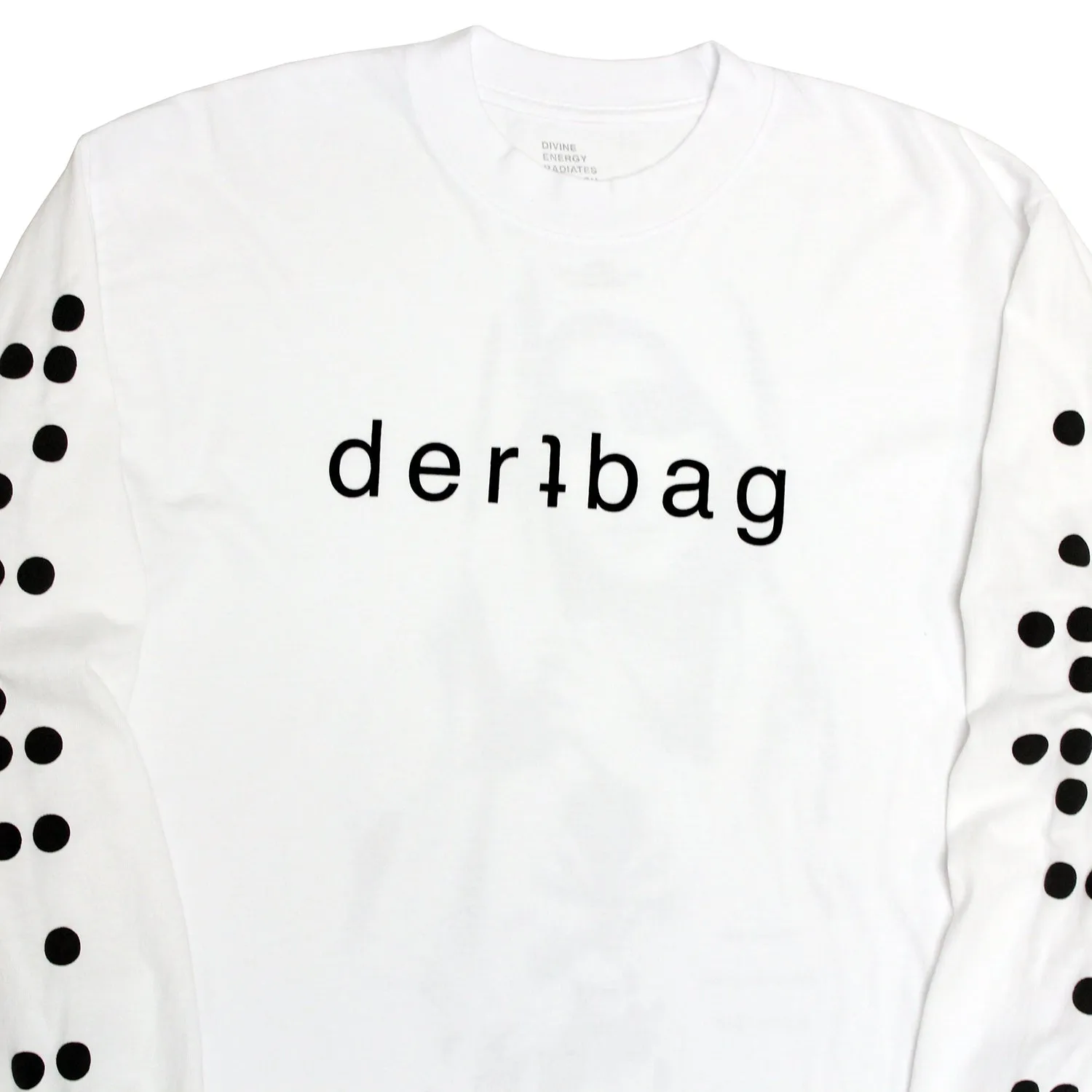 "Divine Will, With Divine Grace, in Divine Time" Longsleeve (White)