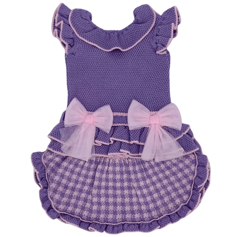 RAHIGO - Three Piece Skirt Set - Lilac