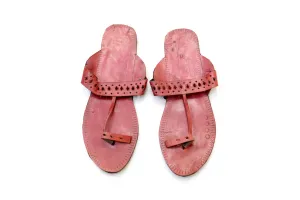 Red Chappal- Sandals - Women's