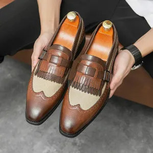 REGENT BROGUE LOAFERS