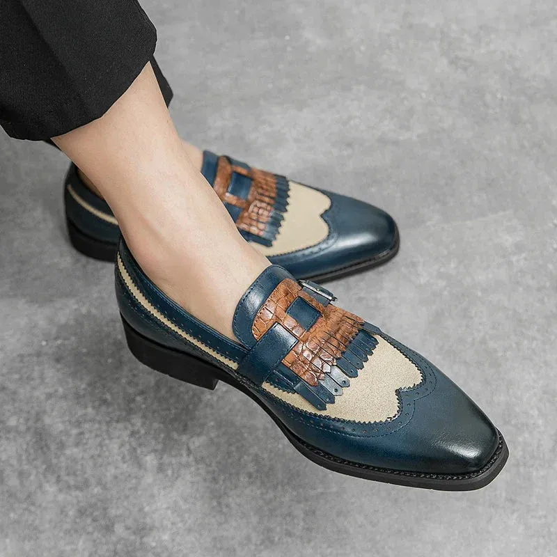 REGENT BROGUE LOAFERS