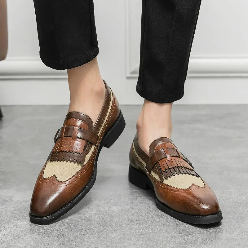 REGENT BROGUE LOAFERS