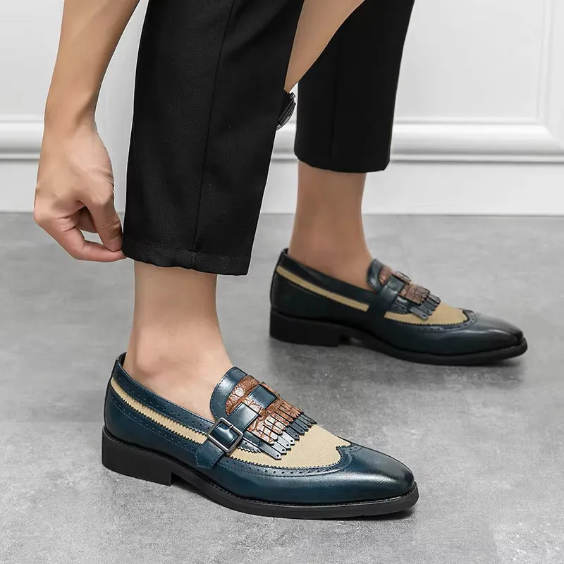 REGENT BROGUE LOAFERS