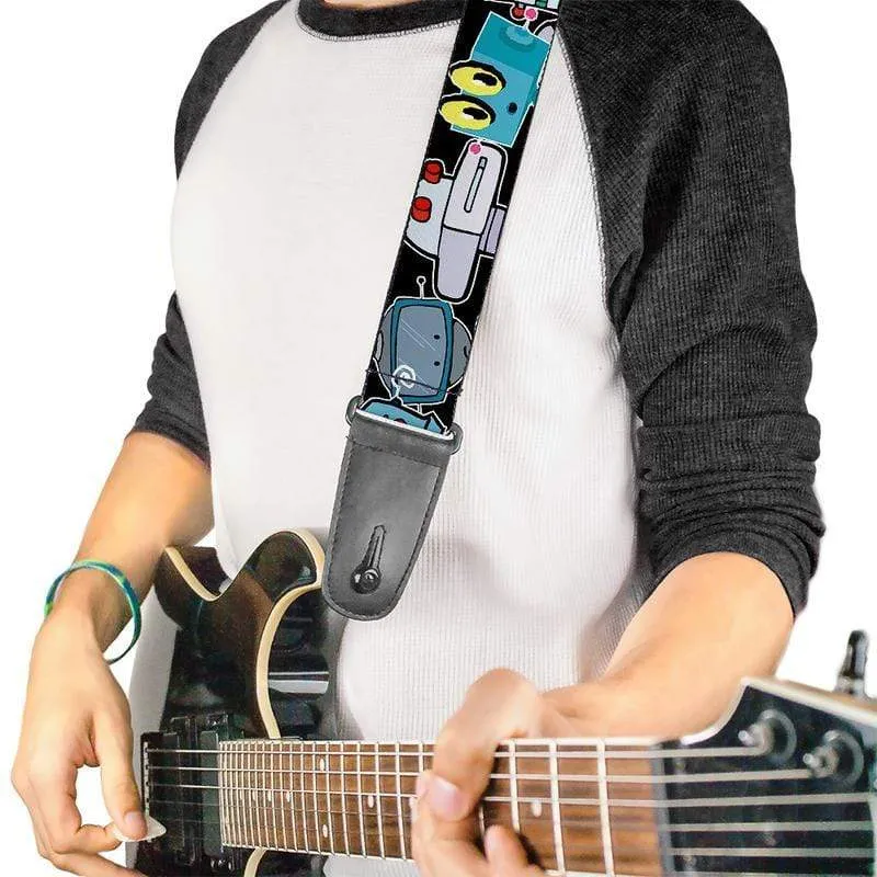 Robots Guitar Strap By Buckle Down