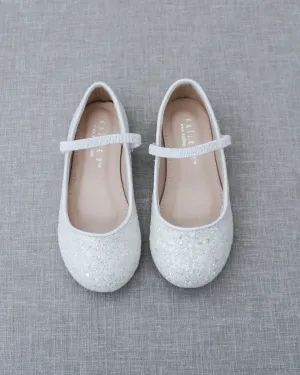 Rock Glitter Maryjane Ballet Flats