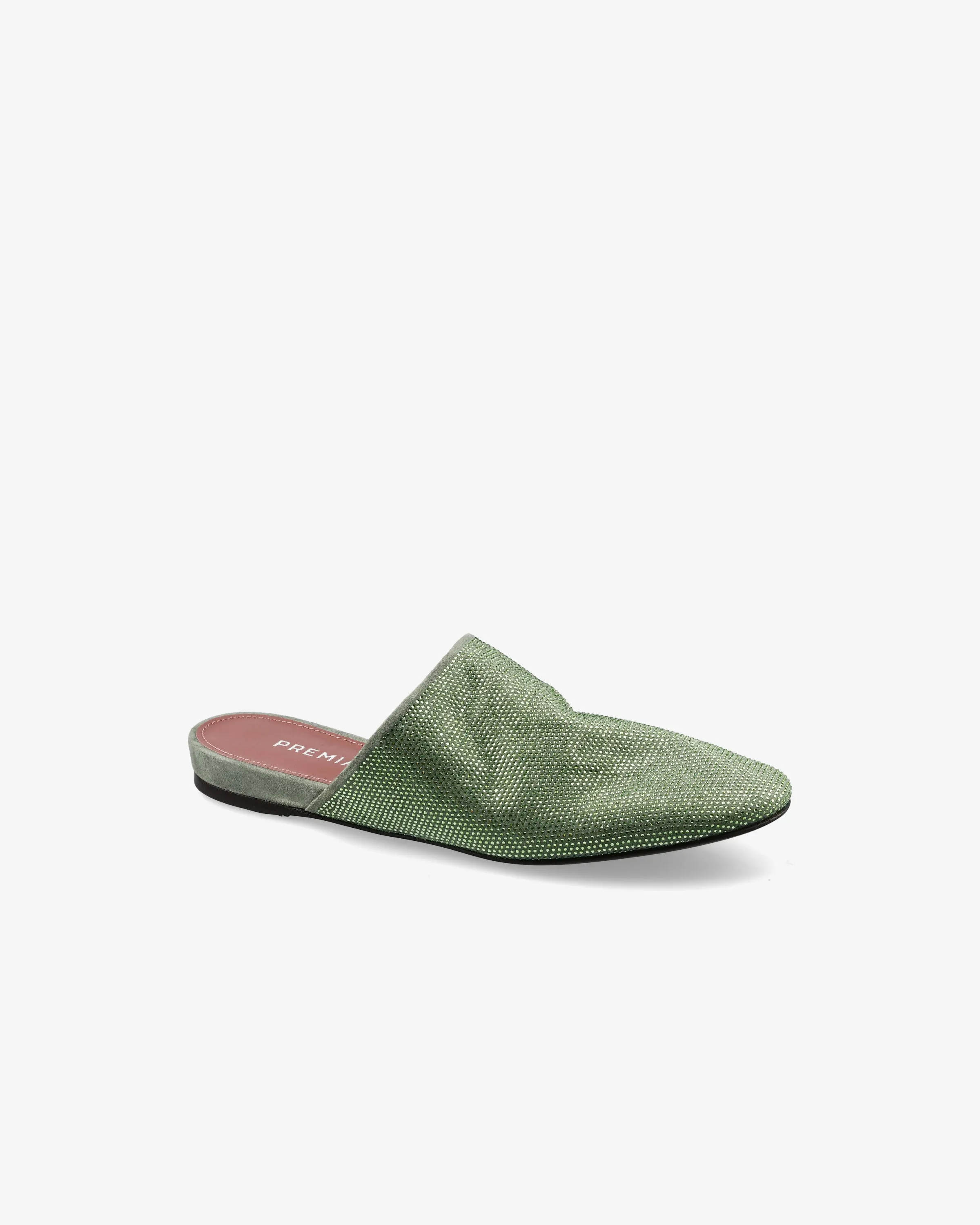 Sabot with Rhinestones and Internal Wedge