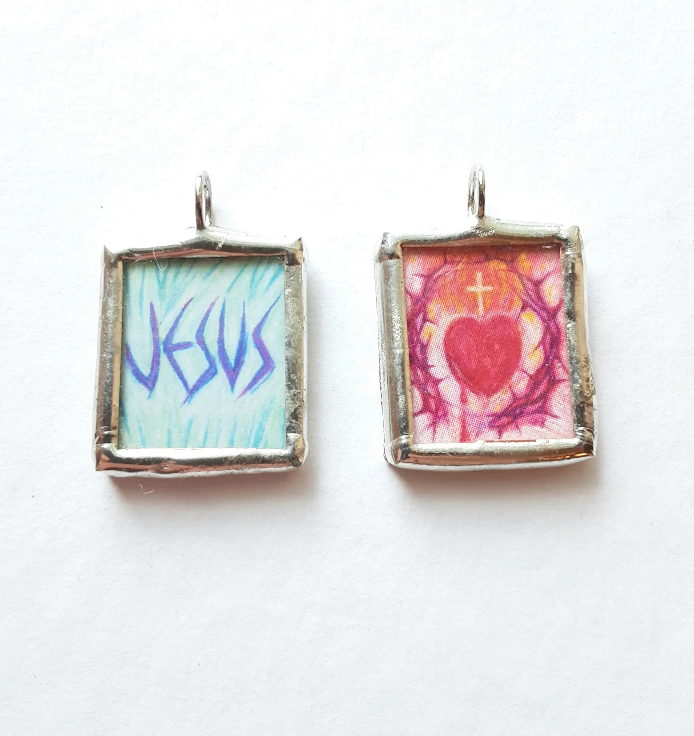 Sacred Heart Holy Name Medal