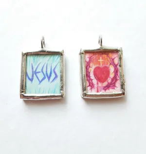 Sacred Heart Holy Name Medal