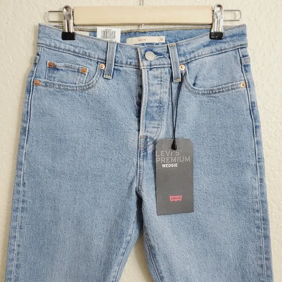 Sale! Levi's WEDGIE Premium High Rise Jeans