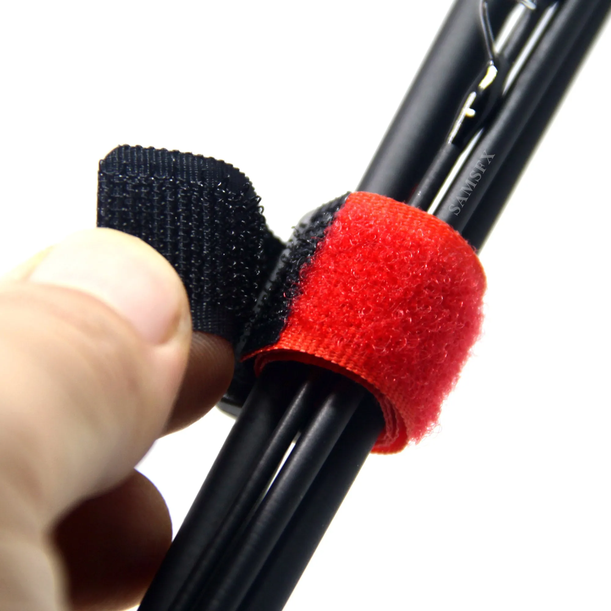 SAMSFX Fishing Reusable Fishing Rod Ties Holder Strap Suspenders