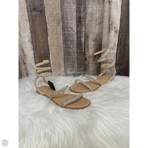 Sandals Flats By A New Day In Silver, Size: 7.5