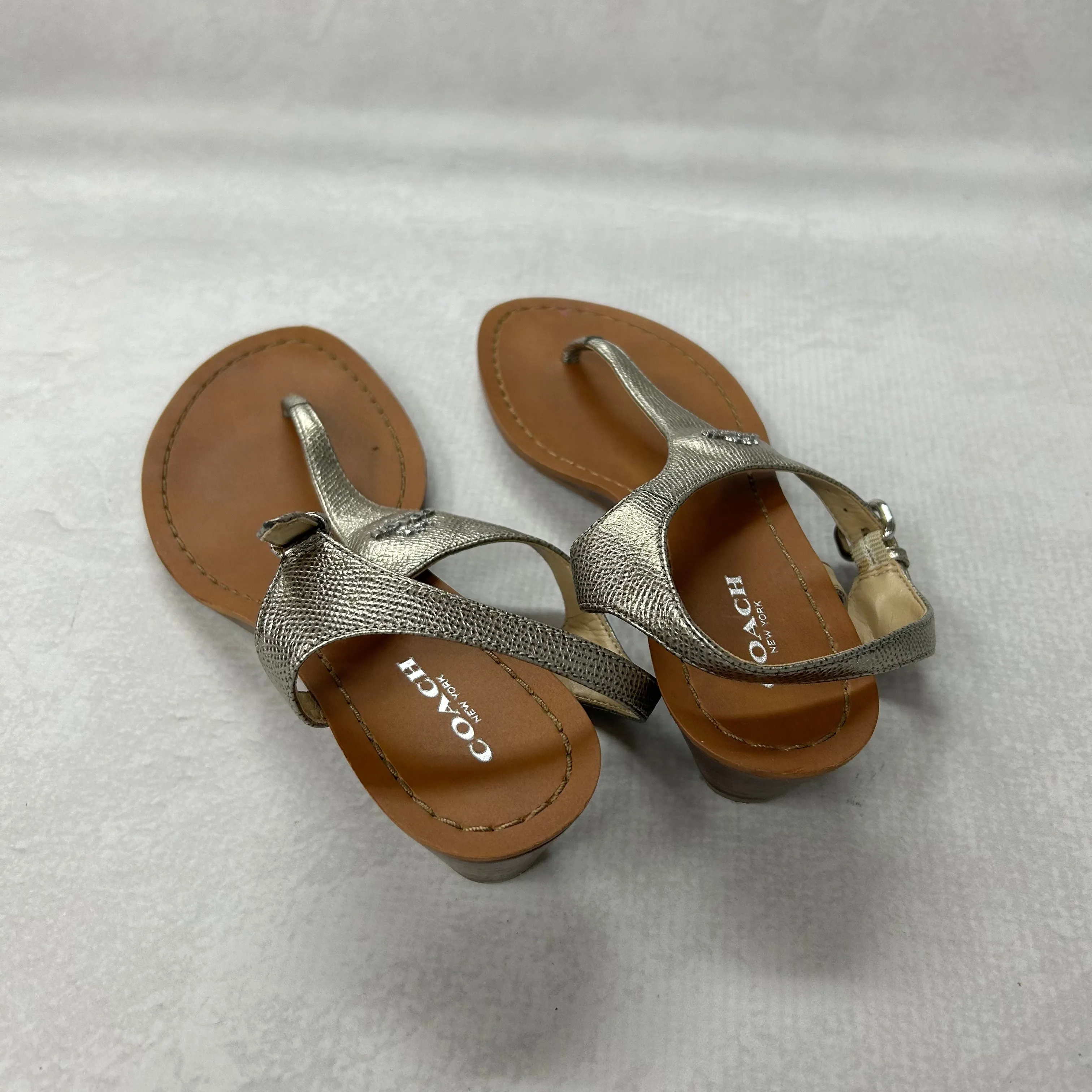 Sandals Flats By Coach  Size: 6.5