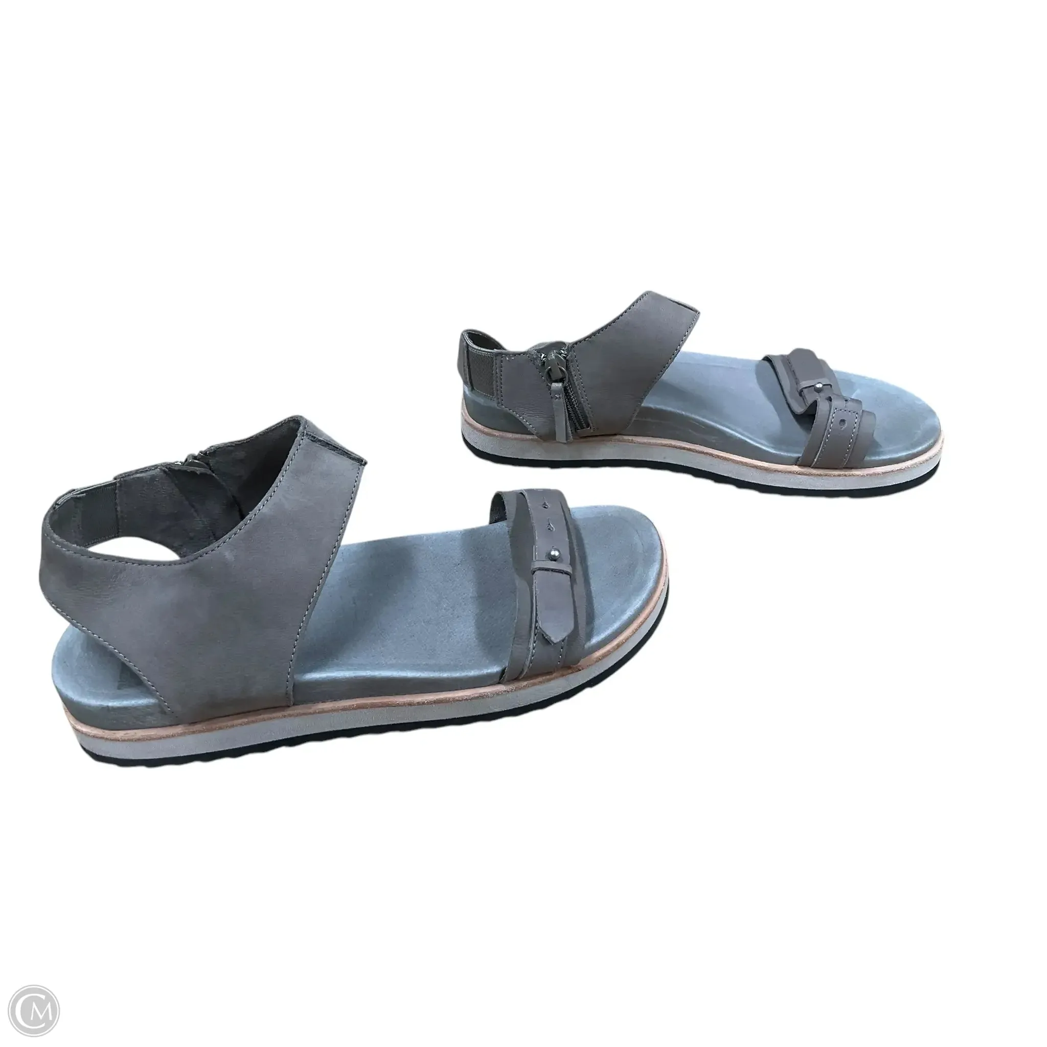 Sandals Flats By Merrell In Grey, Size: 9