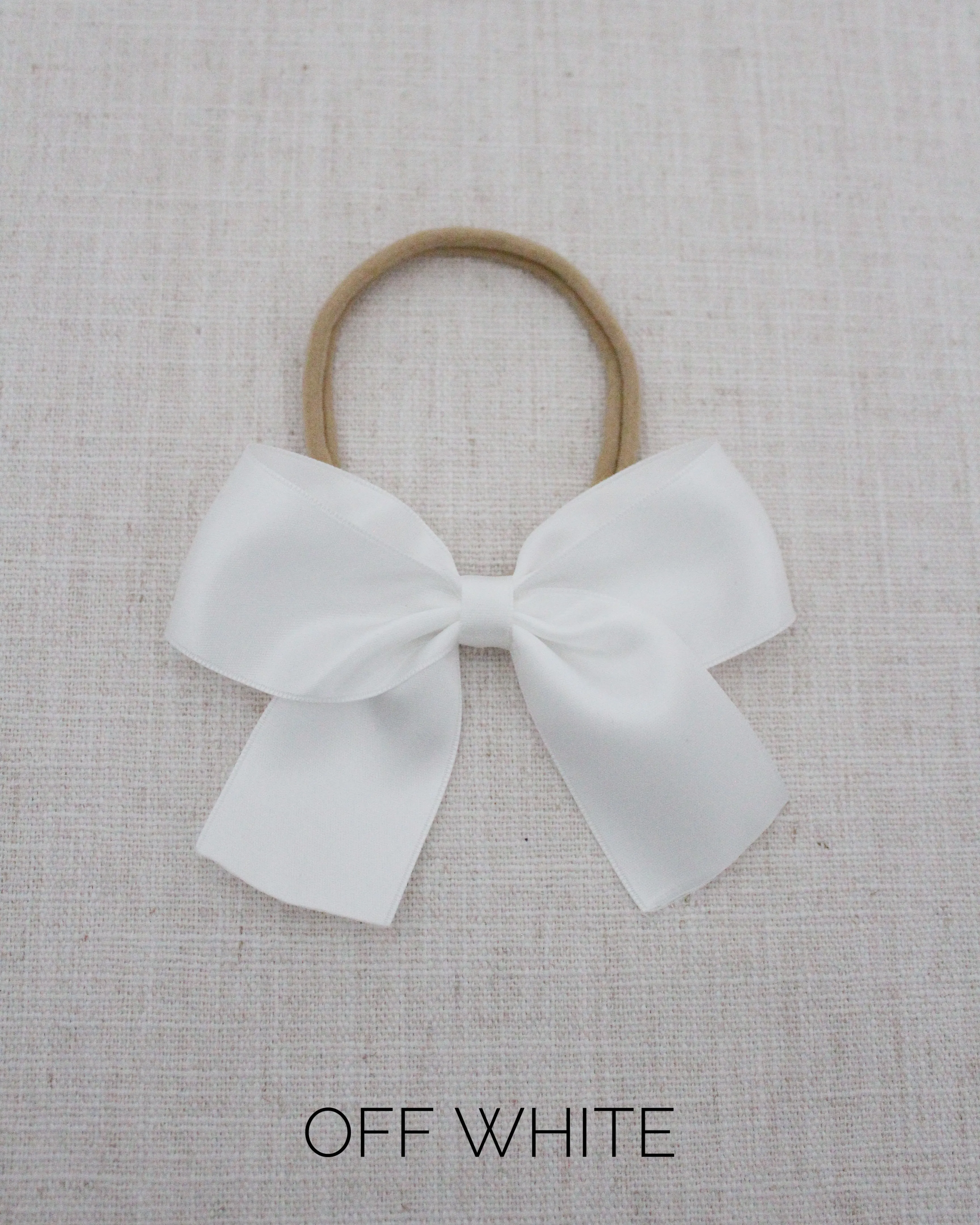 Satin Bow Hair Clips for Girls