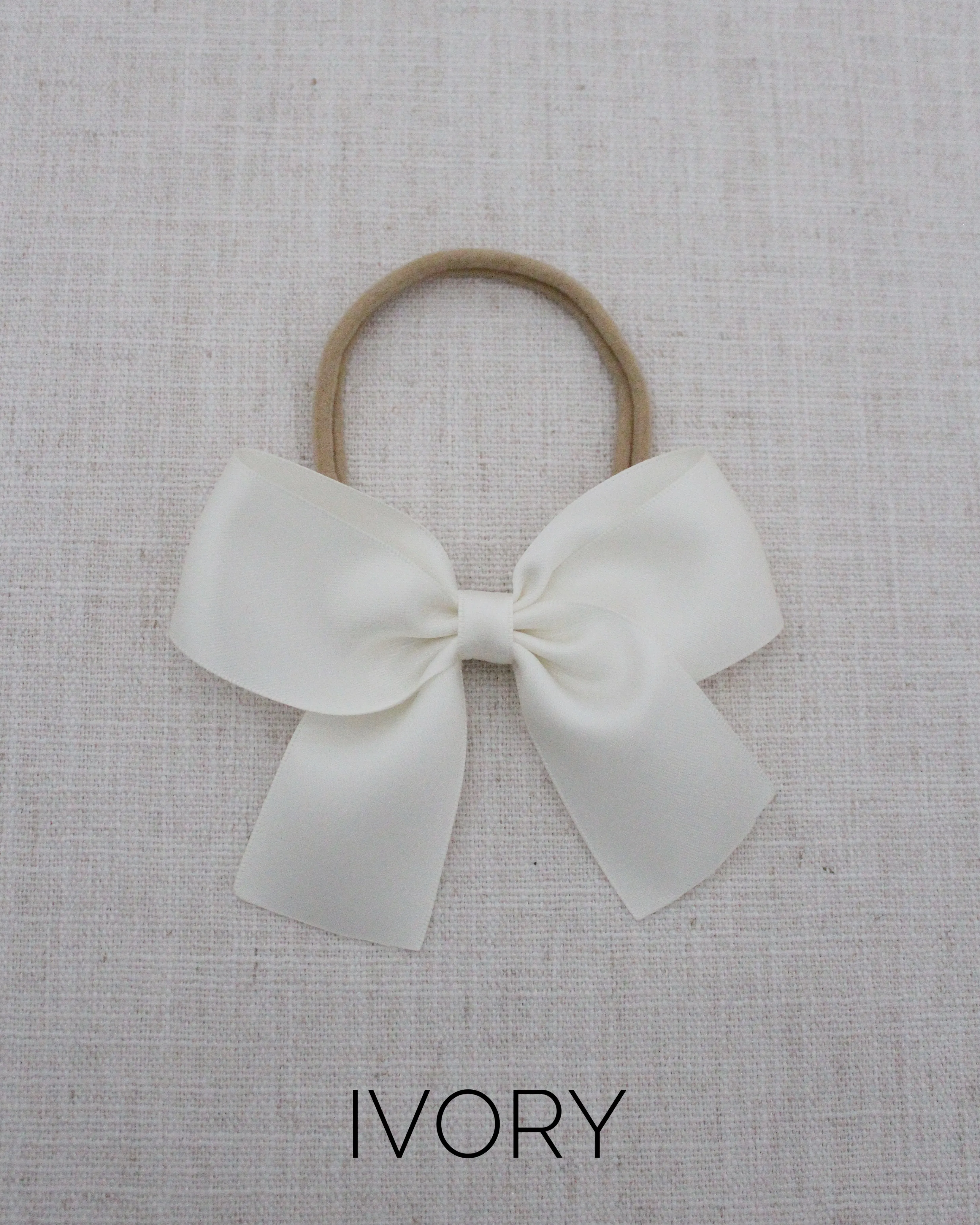 Satin Bow Hair Clips for Girls