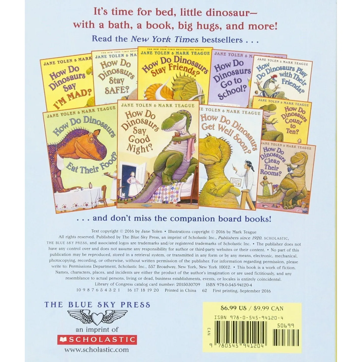 Scholastic: How Do Dinosaurs Go to Sleep? (Board Book)