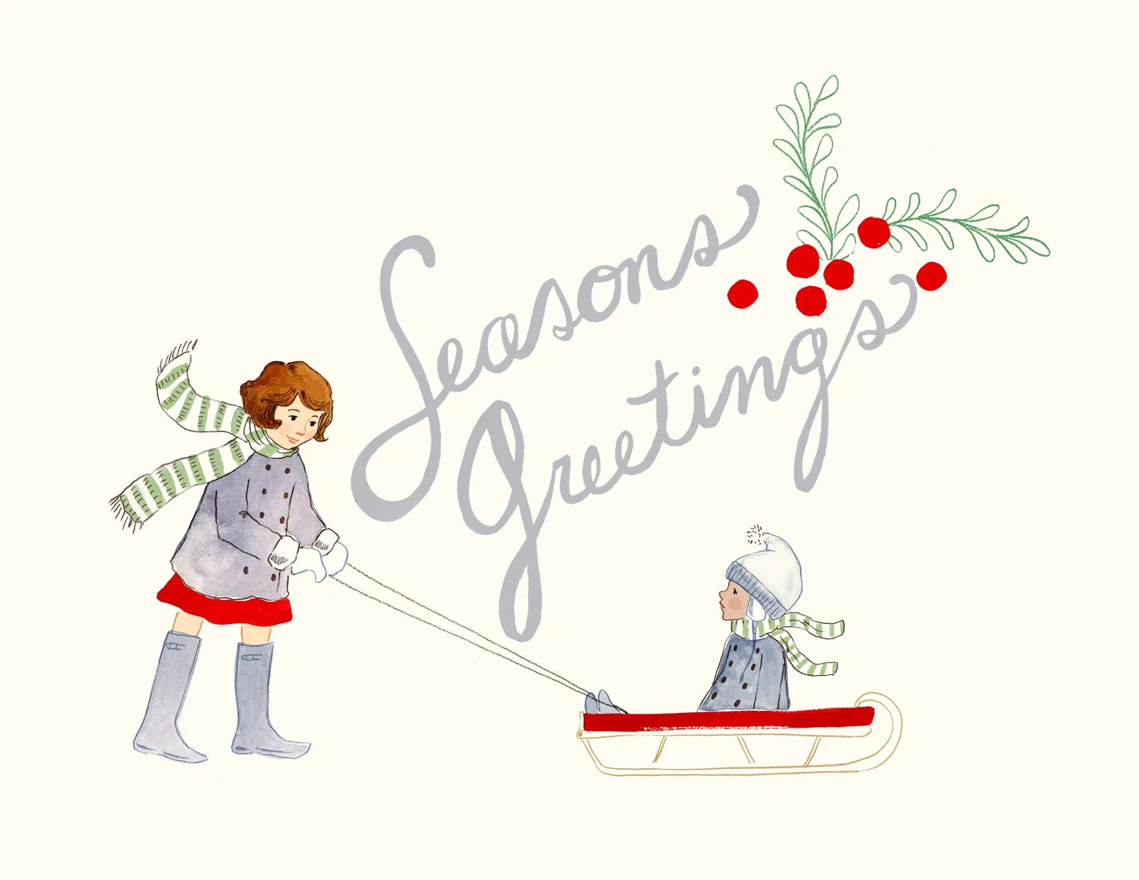 Seasons Greetings PDF Card