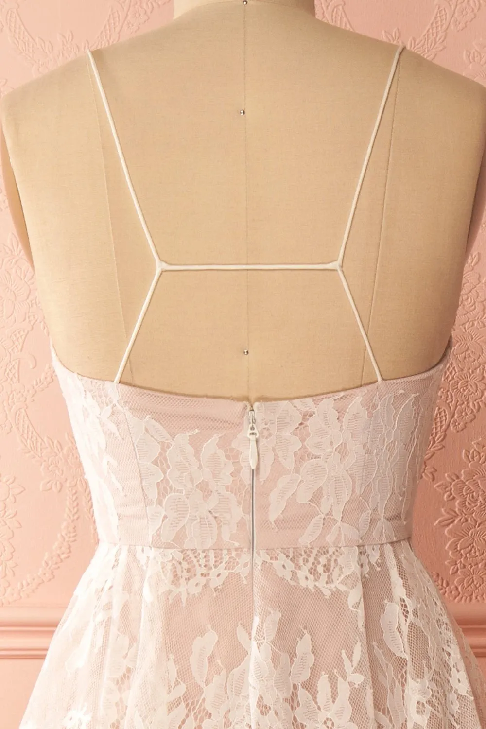 Sexy High-Low Spaghetti Straps Floor Length Sleeveless Long Tulle  Prom Dress/Evening Dress OHC131