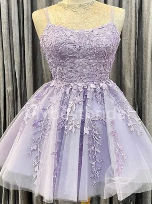 Sexy Spaghetti straps Sleeveless Short Homecoming Dresses, HDS0082