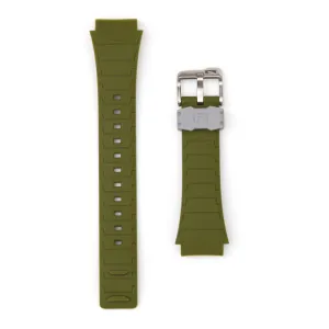 Shark Classic - Strap Kit - Silicone - DARK GREEN/LIGHT GREY