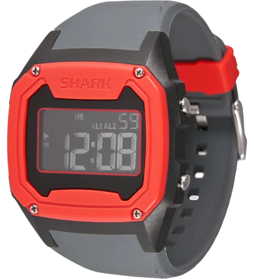 Shark XL - Strap Kit - Buckle - GREY/RED