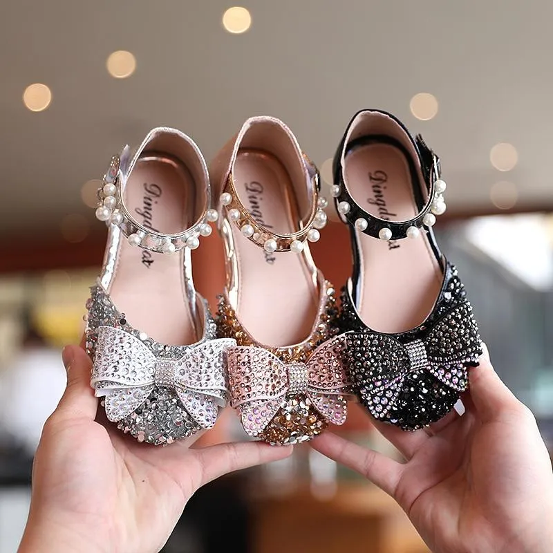 Shining Bows Sandals - Priority Shipping