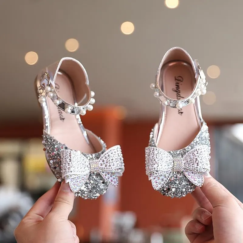 Shining Bows Sandals - Priority Shipping