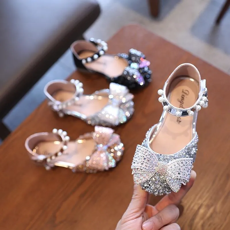 Shining Bows Sandals - Priority Shipping