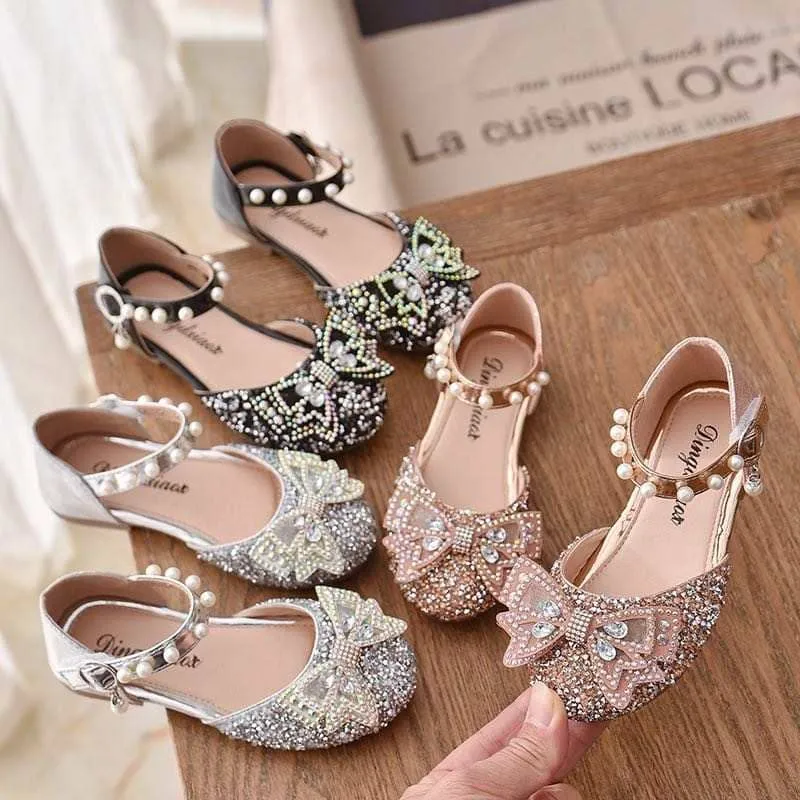 Shining Bows Sandals