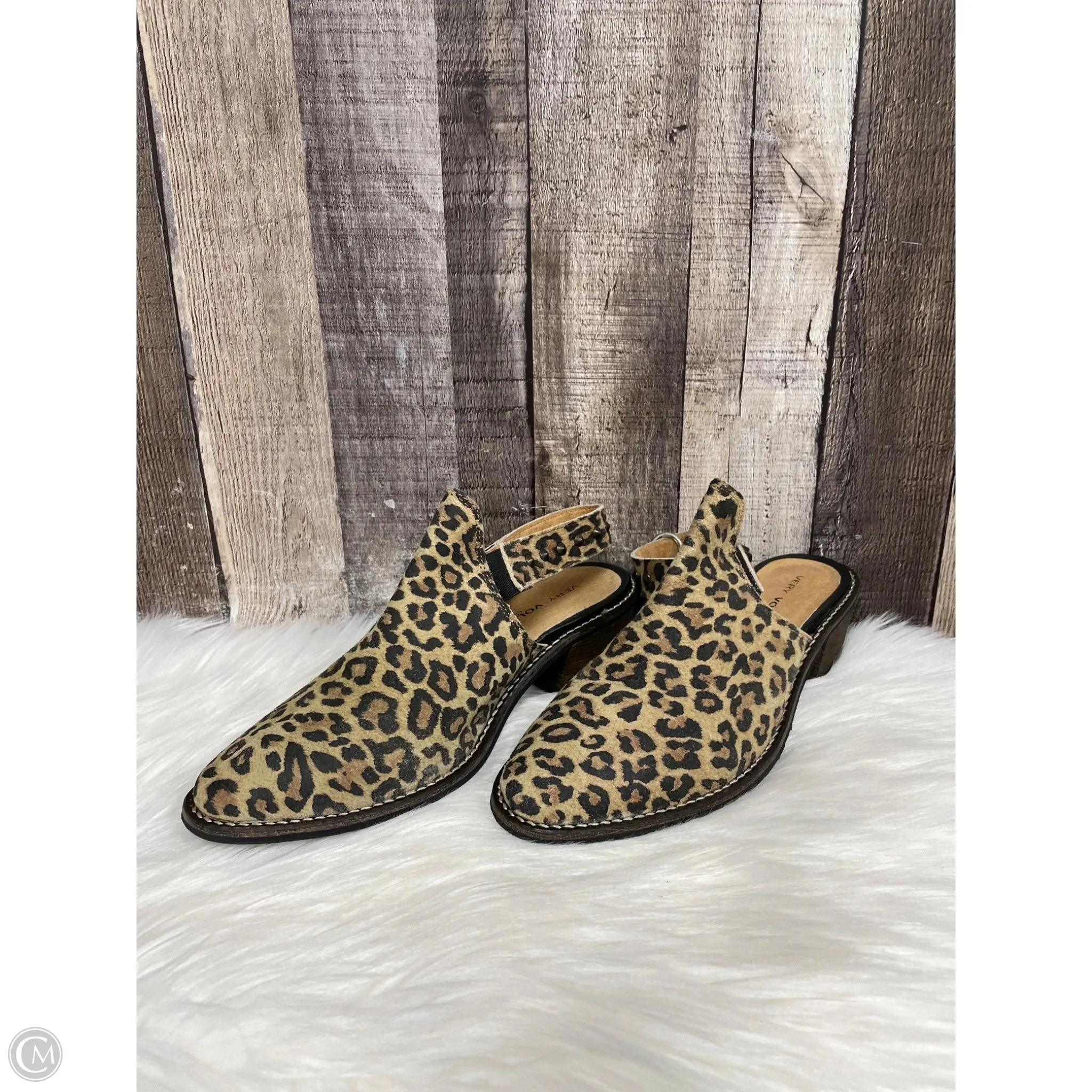 Shoes Flats By Cme In Animal Print, Size: 8