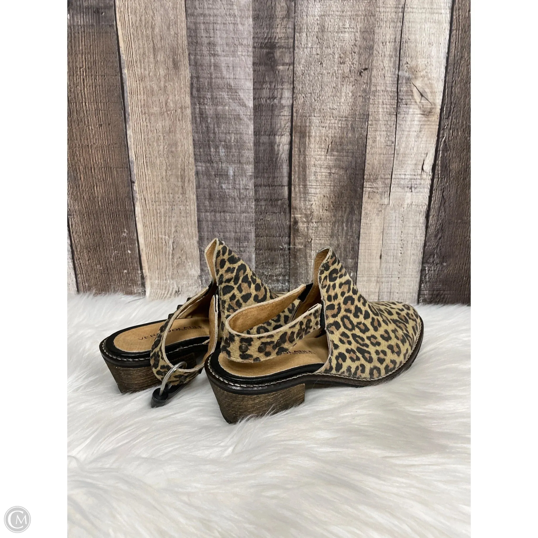 Shoes Flats By Cme In Animal Print, Size: 8
