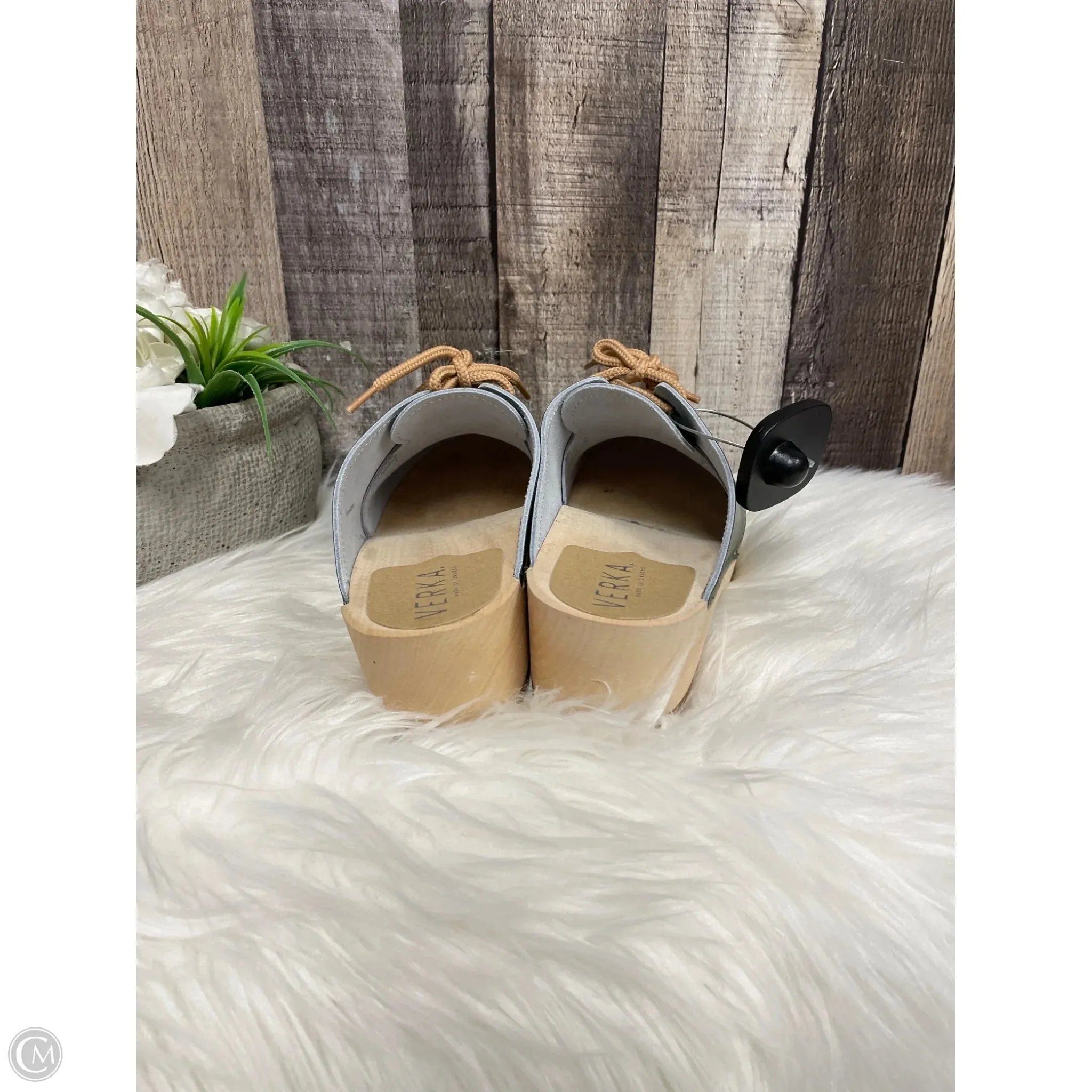 Shoes Flats By Cme In Green, Size: 8