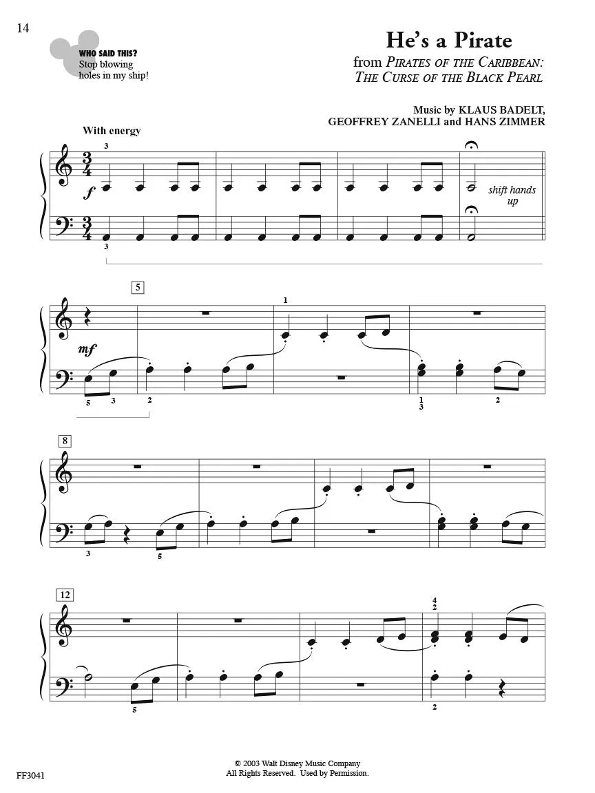ShowTime Piano Disney Level 2A