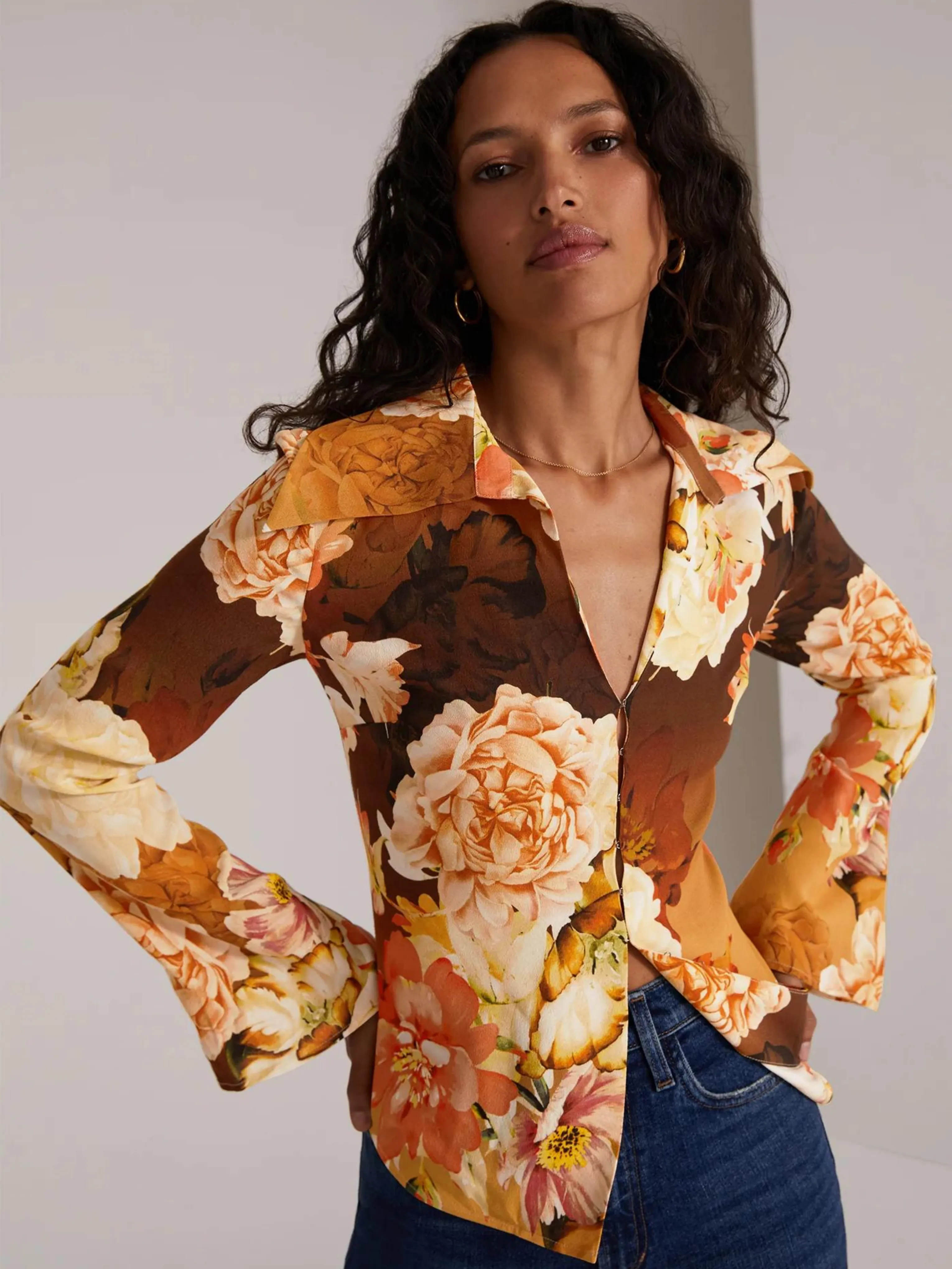 Sienna Floral The Jane Shirt