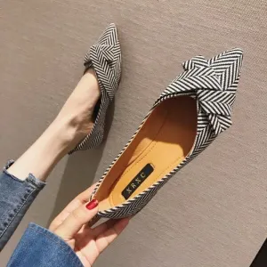 Sienna Stripe Flats