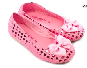 Silver Sparkle Shoes - Large