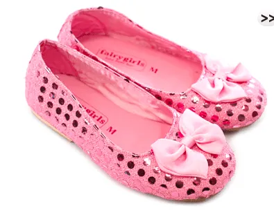 Silver Sparkle Shoes - Large