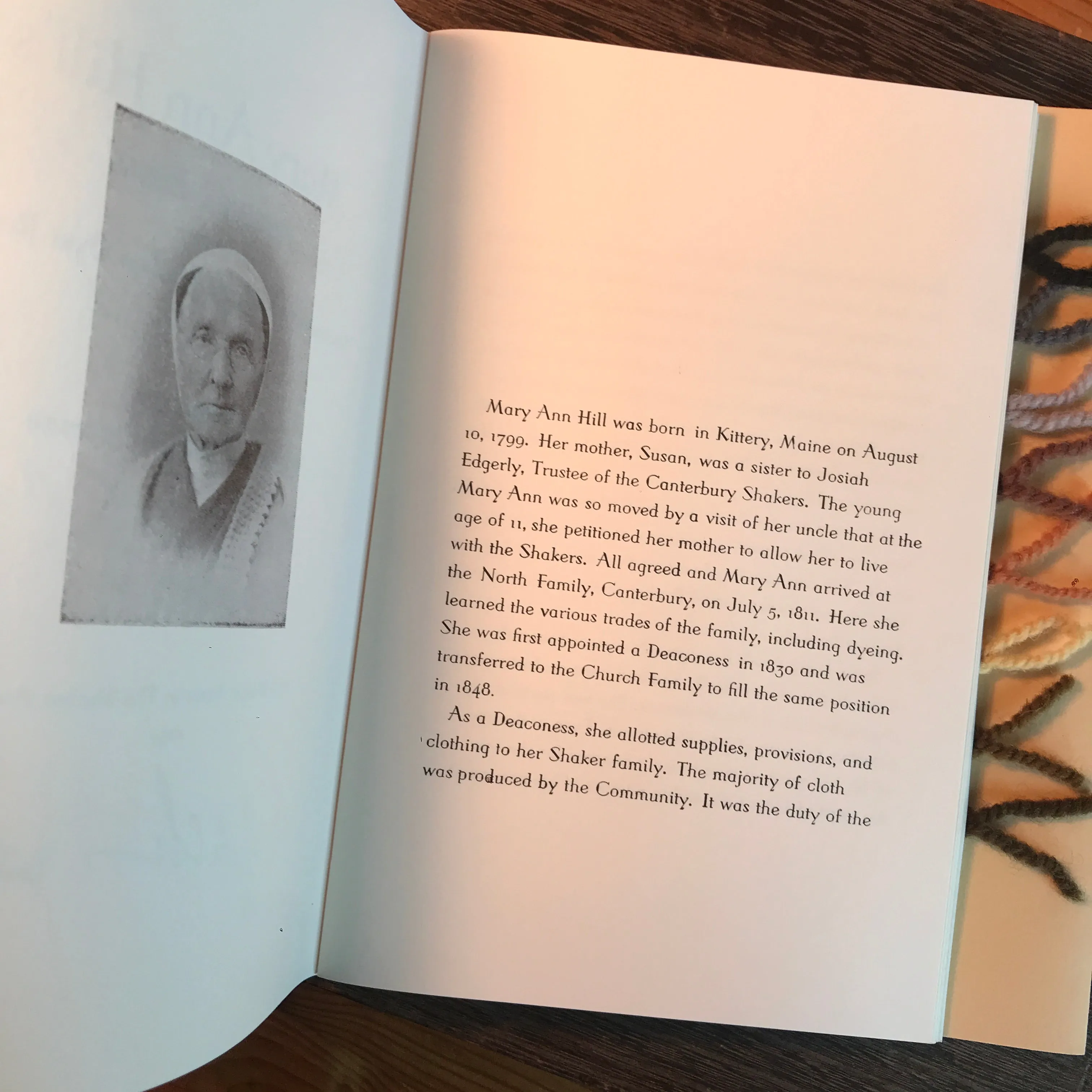 Sister Mary Ann Hill's Receipt Book: Nineteenth Century Shaker Dye Recipes