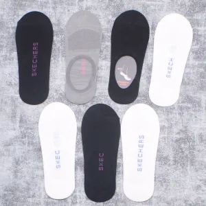 Skechers Women's 7 Pack Invisible No Show Liners Socks