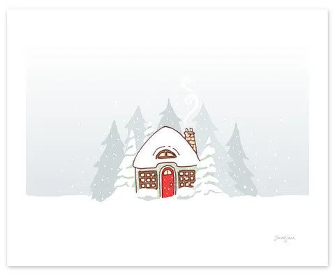 Snow on Snow PDF Card