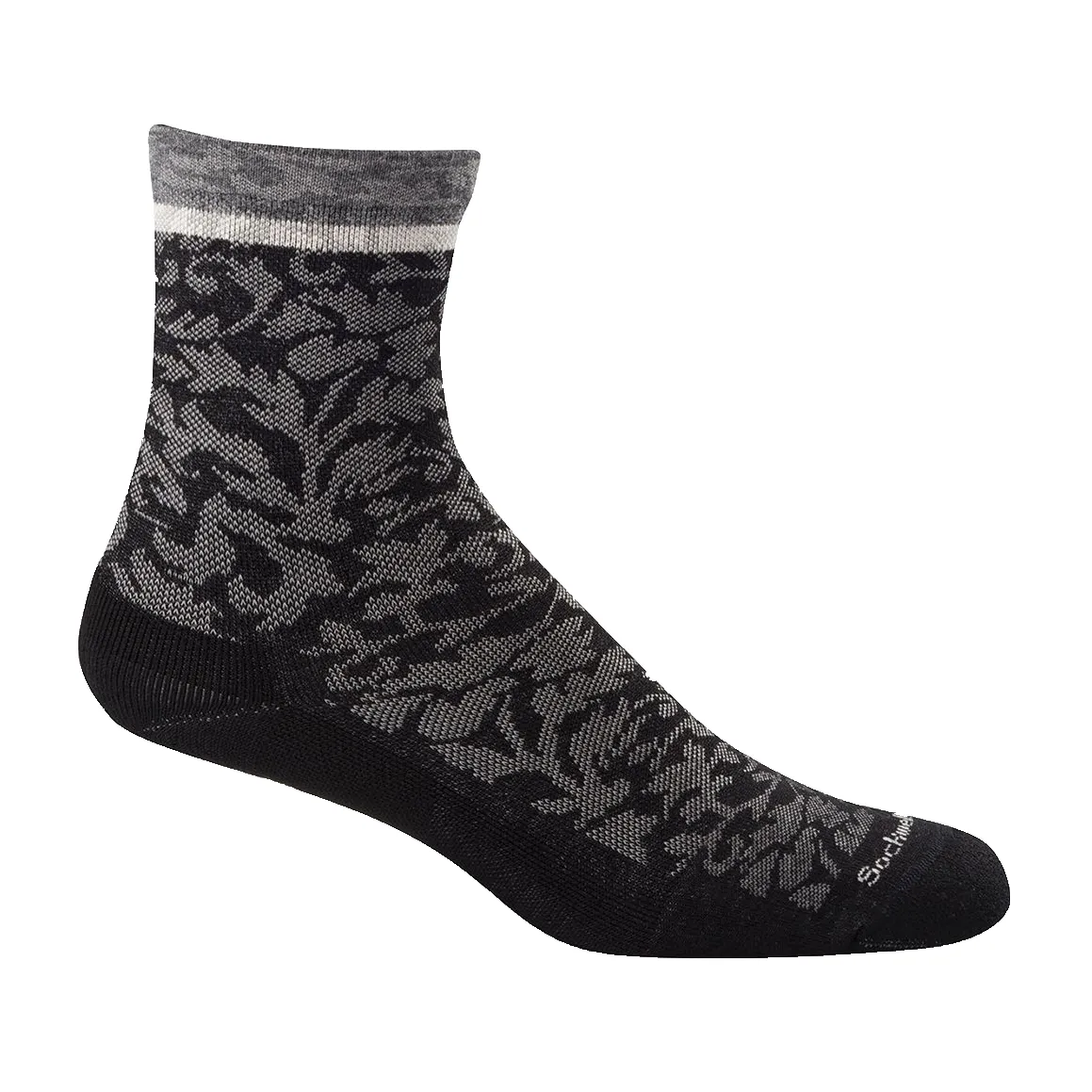 Sockwell Plantar Cush Crew - Black
