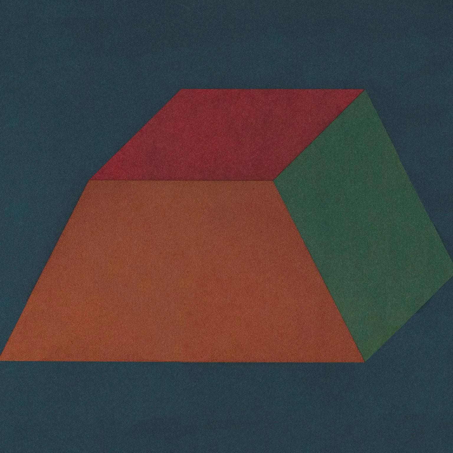 SOL LEWITT "PLATE #03" AQUATINT, 1990