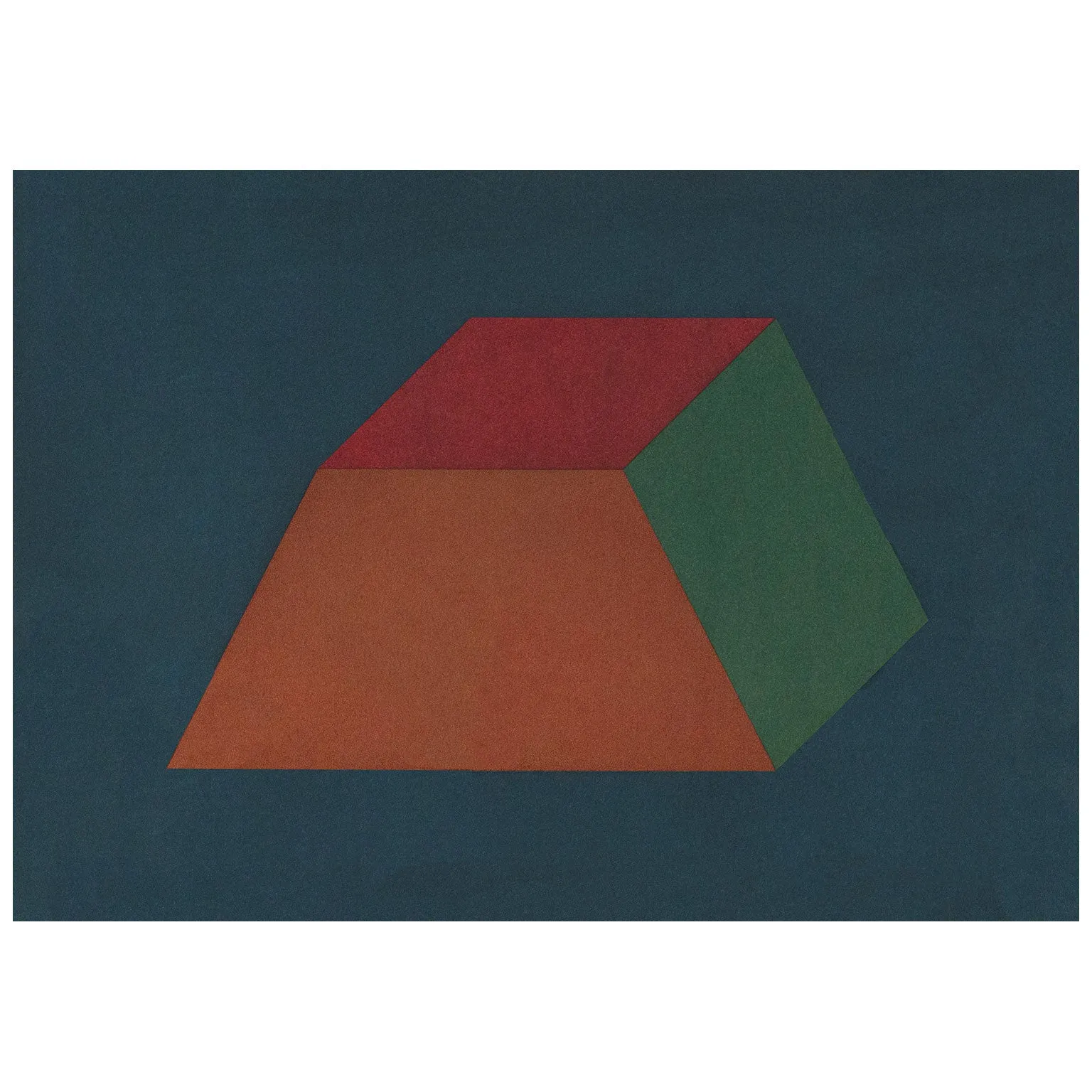 SOL LEWITT "PLATE #03" AQUATINT, 1990