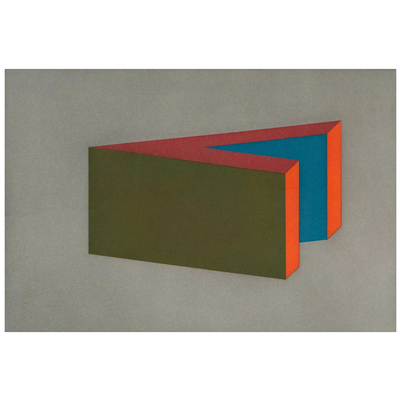 SOL LEWITT "PLATE #05" AQUATINT, 1990