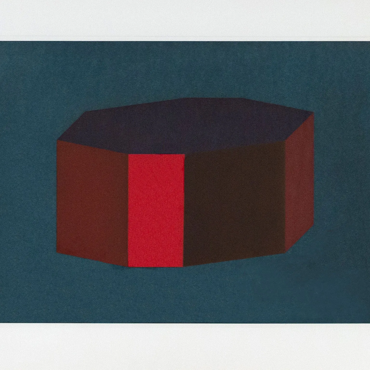SOL LEWITT "PLATE #12" AQUATINT, 1990