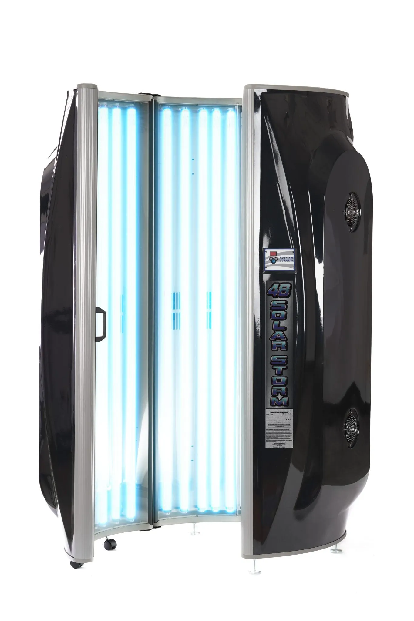 Solar Storm 48ST Wolff Lamp Stand-Up Commercial Tanning Booth
