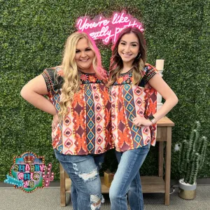 Southwest Vibes Top