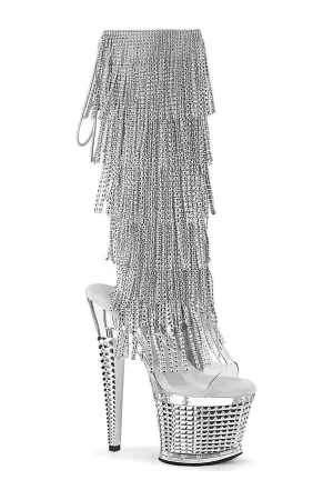 SPECTATOR-2017RSF Knee Boot | Clear Vinyl